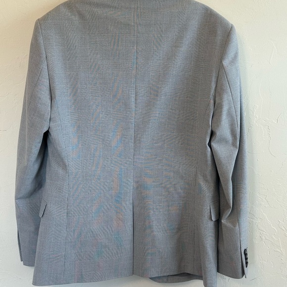 Express Light Gray Men's/Teen Boy Slim Lightweight Dressy Blazer Sz 36S - Picture 7 of 12
